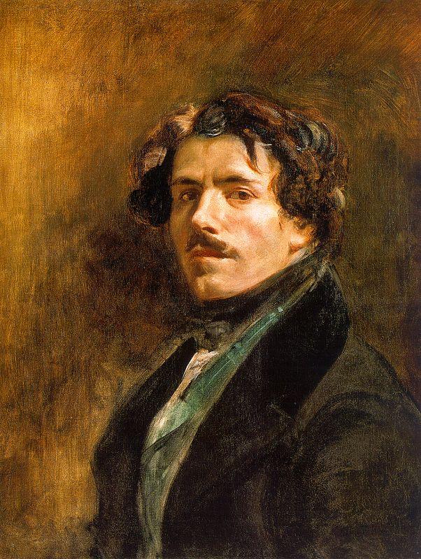 Eugene Delacroix Self Portrait _6 oil painting picture